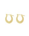 Brinco Tubo Usinado Argola Oval - 00 - 14mm x 14mm - 3.60gr