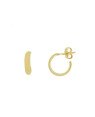 Brinco Tubo Usinado Argola  - 00 - 13mm x 13mm - 1.33gr