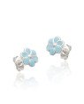 Brinco AG Flor 7mm p/ Resina - G5 - 7mm x 7mm - 0.83gr