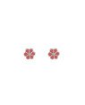 Brinco AG Flor 7mm c/ Resina - G5 - 7mm x 7mm - 0.85gr