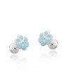 Brinco AG TP Flor 7mm p/ Resina - G5 - 7mm x 7mm - 0.85gr