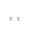 Brinco AG Coruja Reticulada 8mm c/ Resina - G5 - 5mm x 8mm - 0.77gr