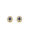 Brinco Fundicao - 30 Zirconia - Oval c/ Oval Peq Dentro 10mm - 00 - 10mm x 11mm - 2.09gr