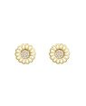 Brinco Fundicao - 28 Zirconia - Flor Vazada 11mm  - 00 - 11mm x 11mm - 2.16gr