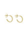 Brinco Argola Usinado Oval 12mm - 00 - 2mm x 12mm - 1.10gr