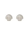 Brinco Prata Concha 13mm - G1 - 13mm x 13mm - 1.88gr