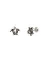 Brinco AG TP (Envelhecida) Tartaruga Marinha 8mm (Pressao) - G5 - 8mm x 9mm - 0.92gr