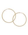 Brinco Argola Tubinho 38mm Fio 1,5 - 00 - 38mm x 38mm - 3.58gr