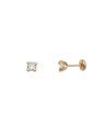 Brinco TP Solitario Zirconia 4mm - 00 - 4mm x 11mm - 0.68gr