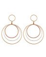 Brinco Tranca Argola Fio p/ 3 Argolas Fio 3 Ouros - 00 - 40mm x 56mm - 4.80gr