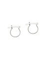 Brinco AG Argola Fio 1/2 Cana 9mm c/ Gancho - G1 - 1mm x 11mm - 0.78gr