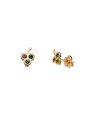 Brinco Uva Colorida  - 00 - 7mm x 10mm - 0.75gr