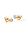 Brinco Zirconia Cravacao Inglesa SS16 Leitosa - 00 - 5mm x 5mm - 0.40gr