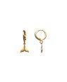 Brinco Argolinha c/ Rabo de Sereia  - 00 - 12mm x 22mm - 1.36gr