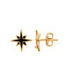 Brinco Estrela c/ Resina  - 00 - 12mm x 12mm - 0.91gr