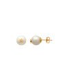 Brinco Fundido Perola 10mm p/ Estrela  - 00 - 10mm x 23mm - 2.13gr
