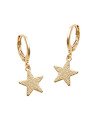 Brinco Argolinha 12mm p/ Estrela Jateada  - 00 - 12mm x 24mm - 1.49gr
