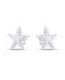 Brinco AG (S/ Envelhecer) Estrela do Mar Borda Torcida  - G3 - 15mm x 15mm - 1.76gr