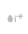 Brinco Ag Gota 10mm Diamantada  - G5 - 10mm x 10mm - 1.13gr