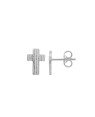 Brinco Ag Cruz 10mm Lixada  - G5 - 7mm x 10mm - 0.99gr
