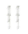Brinco AG c/ 2 Correntes 6 Redondos Abaulados 4mm - G3 - 4mm x 70mm - 3.00gr