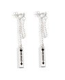 Brinco AG Bolinha c/ Corrente E Placa "Be Brave" p/Resina - G3 - 4mm x 60mm - 2.81gr