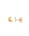 Brinco Fixo Lua 6mm Diamantada - 00 - 6mm x 6mm - 0.59gr
