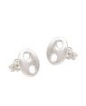 Brinco AG Fixo Oito Medio  - G5 - 8mm x 11mm - 1.19gr