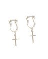 Brinco AG Argola 8mm c/ Cruz Palito 12mm - G3 - 8mm x 24mm - 1.13gr