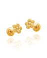 Brinco TP Flor 6mm  - 00 - 6mm x 6mm - 0.49gr