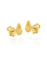 Brinco Tranca Gota Diamantada 6mm - 00 - 6mm x 6mm - 0.49gr