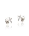 Brinco AG Cruz Diamantada 6mm  - G5 - 4mm x 6mm - 0.50gr