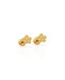 Brinco TP Flor Reta 6mm  - 00 - 6mm x 6mm - 0.49gr
