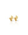 Brinco Losango 6mm Liso  - 00 - 4mm x 6mm - 0.36gr