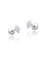 Brinco AG TP Losango 6mm Liso  - G5 - 4mm x 6mm - 0.52gr