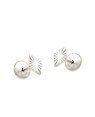 Brinco AG TP Losango 6mm Diamantado - G5 - 4mm x 6mm - 0.55gr