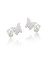 Brinco AG Borboleta Lisa - G5 - 8mm x 6mm - 0.77gr