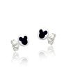 Brinco AG Redondo 6mm c/ Mickey p/ Resina - G5 - 6mm x 6mm - 0.76gr