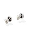 Brinco AG Redondo 6mm Notas Musical  - G5 - 6mm x 6mm - 0.79gr