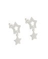 Brinco AG Tranca Estrela Vazada p/ Estrela Lisa  - G3 - 12mm x 21mm - 1.67gr