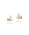 Brinco Nossa Senhora Aparecida (Rodio) - 00 - 6mm x 8mm - 0.55gr