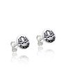 Brinco AG 4mm Flor de Lotus "Iluminacao" - G5 - 4mm x 4mm - 0.99gr