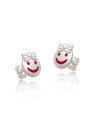 Brinco AG Cabeca Menina - G5 - 9mm x 10mm - 1.52gr