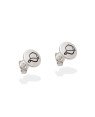Brinco AG Redondo Bone  - G5 - 7mm x 7mm - 1.05gr