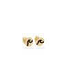 Brinco Redondo Liso c/ Onda 8mm  - 00 - 8mm x 8mm - 1.13gr
