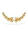 Brinco Ear Cuff c/ 5 Bolinhas Diamantadas - 00 - 9mm x 30mm - 2.70gr