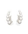 Brinco AG Ear Cuff c/ 5 Bolinhas Diamantadas - G3 - 9mm x 30mm - 4.33gr