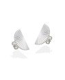 Brinco AG Leque 15mm Diamantado  - G3 - 8mm x 15mm - 1.81gr