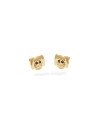 Brinco Cabeca Cachorro 12mm - Metade - 00 - 12mm x 10mm - 1.12gr