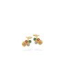Brinco TP Uva p/ Pedra Colorida - 00 - 6mm x 9mm - 0.80gr